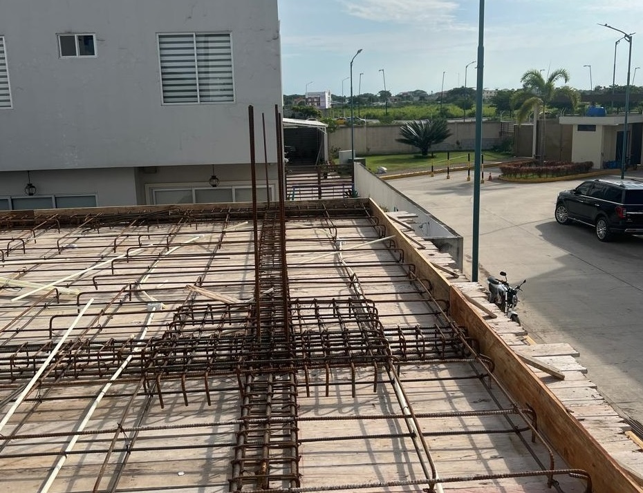 Proceso de vaciado de hormigón