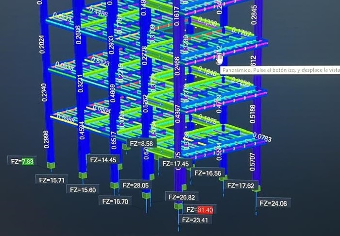 Proceso de montaje de estructura metálica