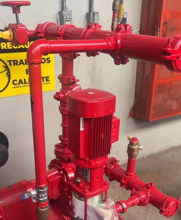 Sistema de bombeo y contraincendios